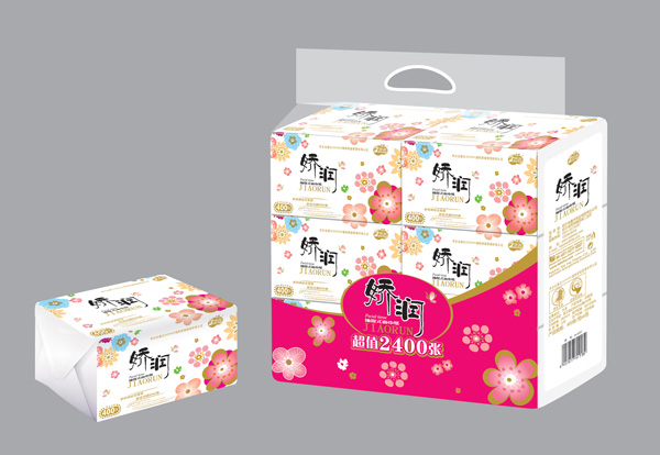 嬌潤抽紙400張