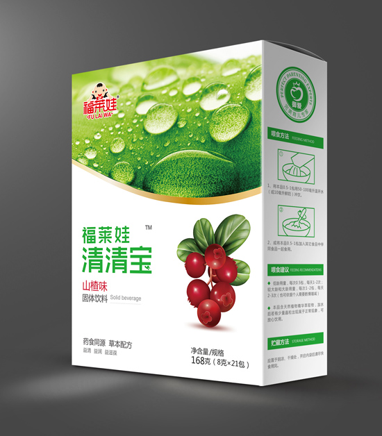 福萊娃山楂味清清寶盒裝