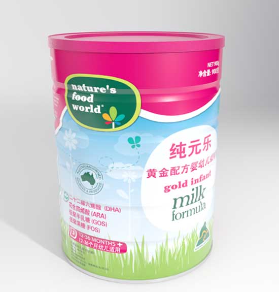 純元樂嬰幼兒配方奶粉12-36個月3段