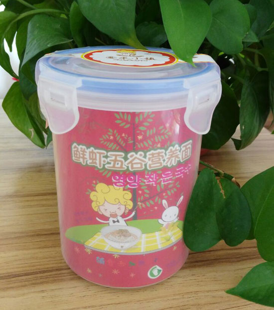 愛米小鎮(zhèn)鮮蝦五谷營養(yǎng)面