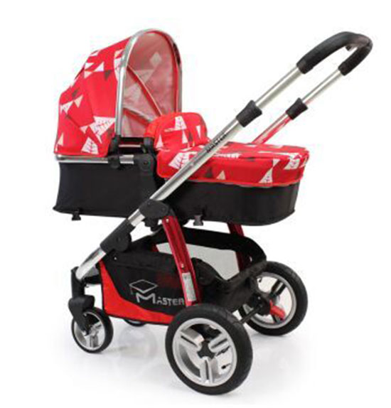 MASTER嬰兒推車(chē)雙向避震推車(chē)高景觀