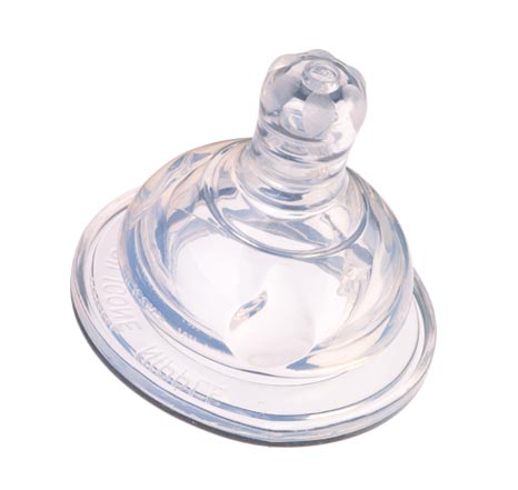 清素立體仿生奶嘴(寬口徑-中流量-1件裝)