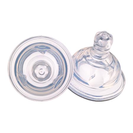 清素立體仿生奶嘴(寬口徑-中流量-2件裝)