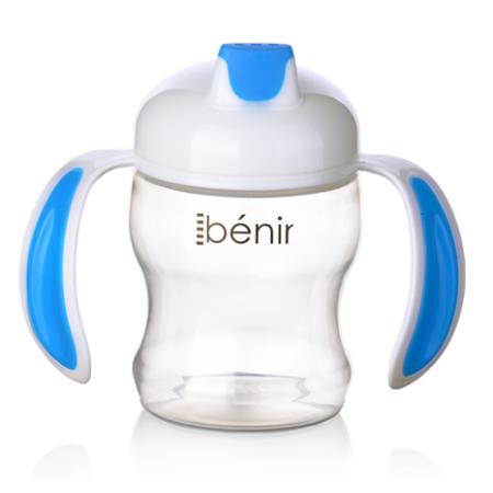 清素200ml吸嘴學飲杯-藍色(第一階段)