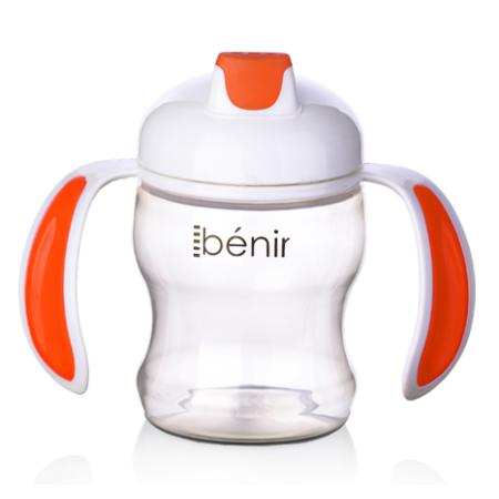 清素200ml吸嘴學(xué)飲杯-橙色(第一階段)