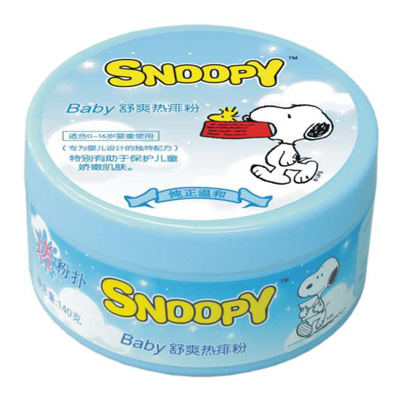 史努比倍護(hù)爽身粉