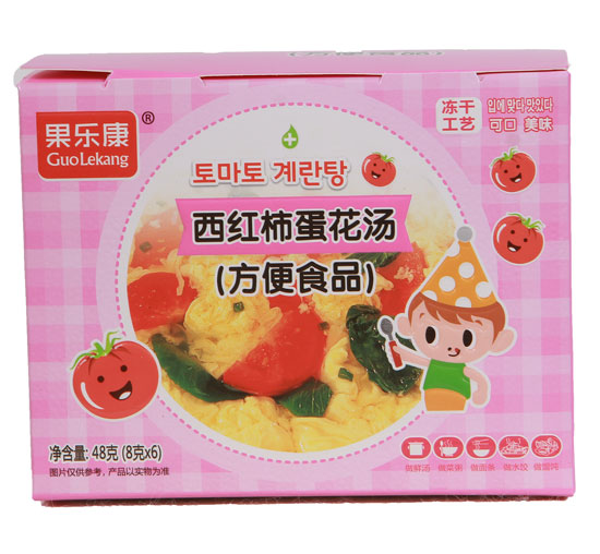 果樂康西紅柿蛋花湯方便食品