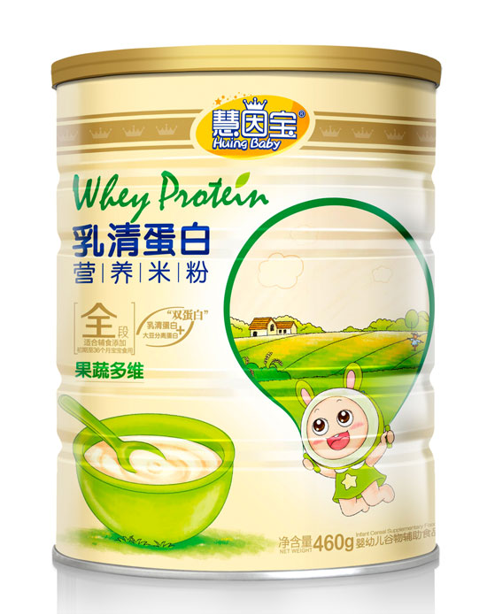 慧因?qū)毠叨嗑S乳清蛋白營養(yǎng)米粉