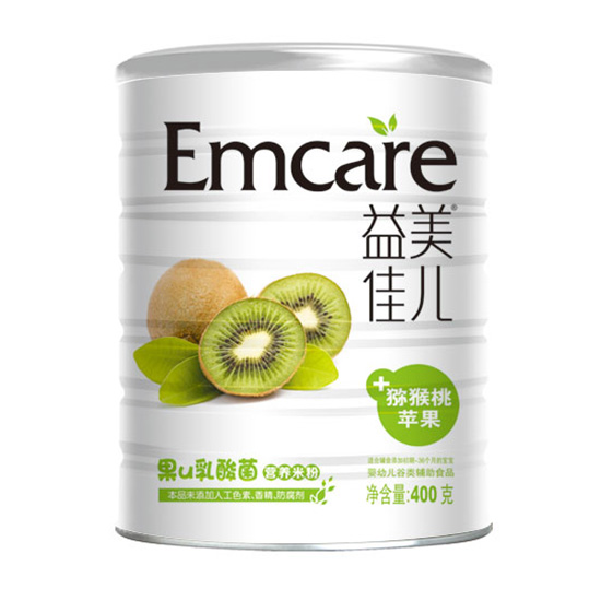 益美佳兒獼猴桃蘋果果U乳酸菌營養(yǎng)米粉