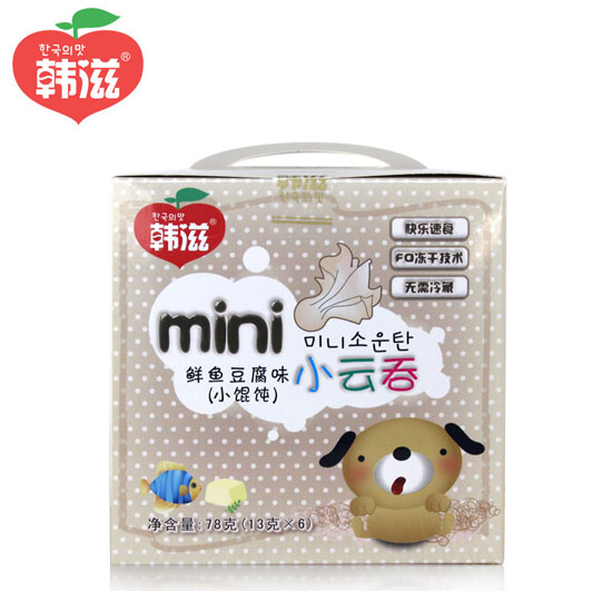 韓滋鮮魚(yú)豆腐味小云吞