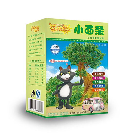 嘟噠小米菠菜小面條