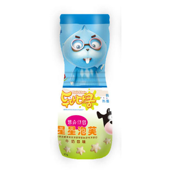 嘟噠牛奶味星星泡芙