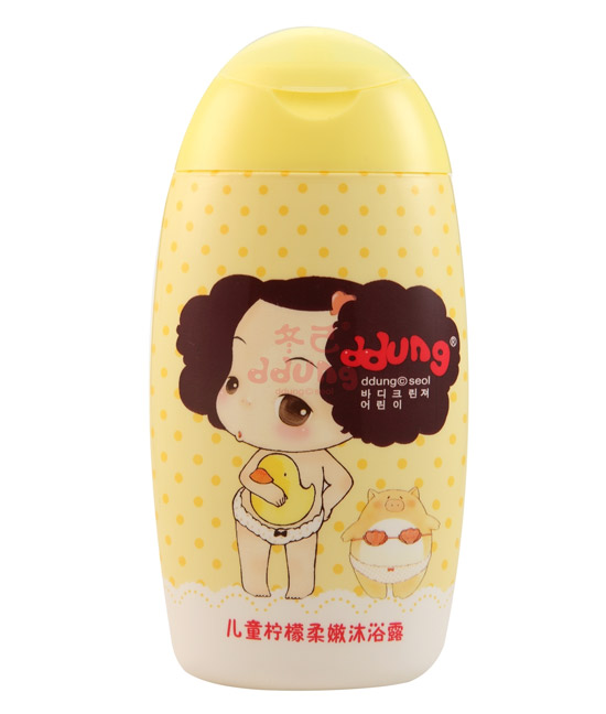 冬己兒童檸檬柔嫩沐浴露