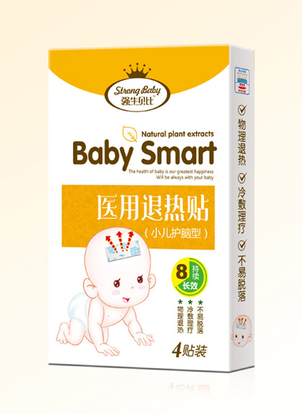 強(qiáng)生貝比退熱貼(小兒護(hù)腦型)