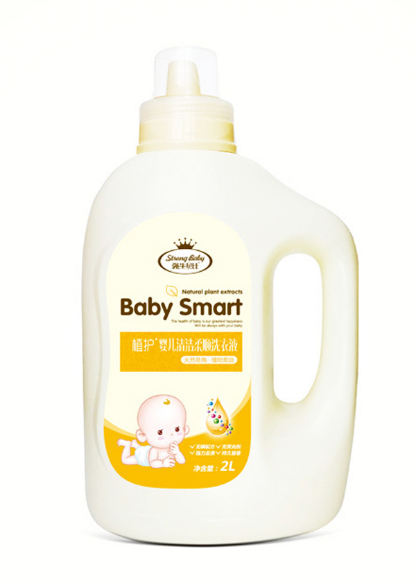 強(qiáng)生貝比嬰兒清潔柔順洗衣液