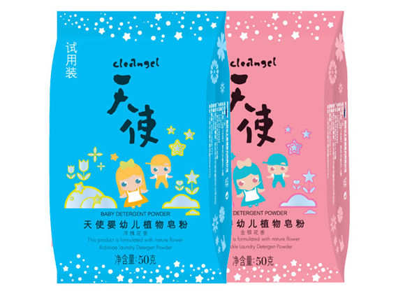 天使嬰幼兒植物皂粉-試用裝