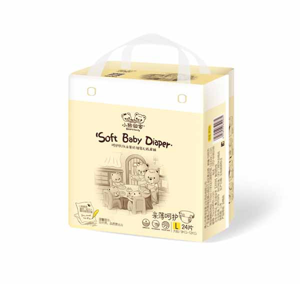 小熊做客親薄呵護嬰兒小包L24片