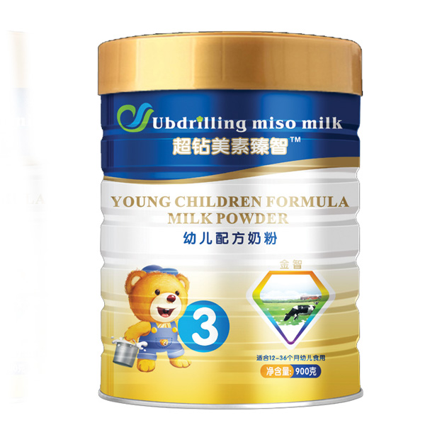 超鉆美素臻智900克金裝嬰幼兒聽裝3段