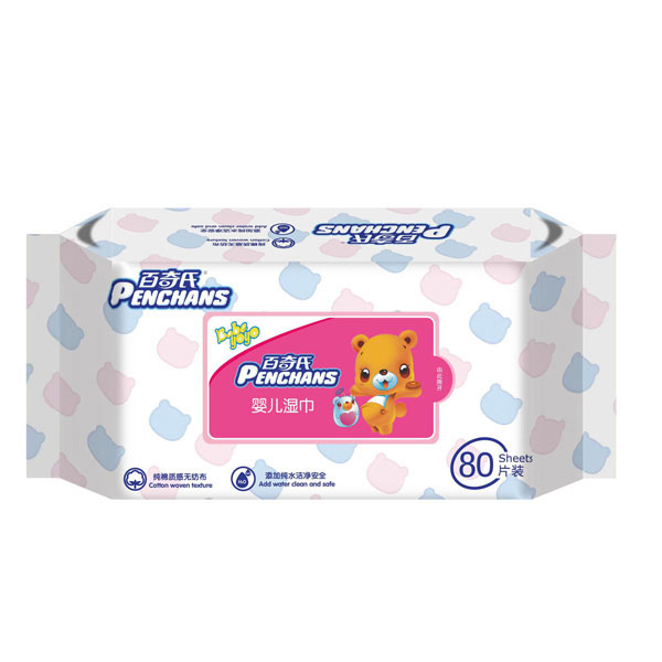 百奇氏80片濕巾