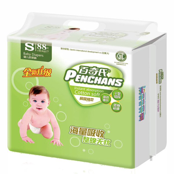 百奇氏特大包裝瞬吸棉柔升級(jí)版S88