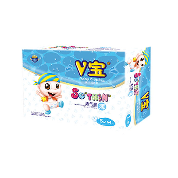 V寶透氣超薄尿褲大包裝S64