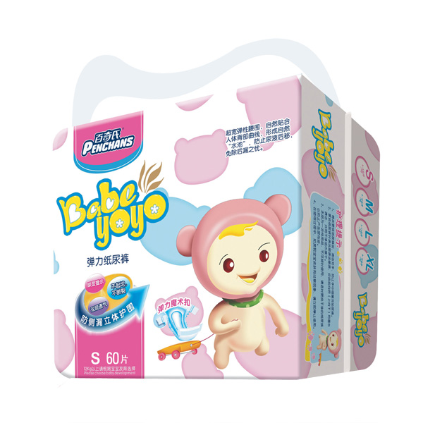 百奇氏紙尿褲大包裝S60