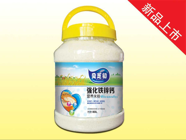 貝芝初強(qiáng)化鐵鋅鈣-營養(yǎng)米粉