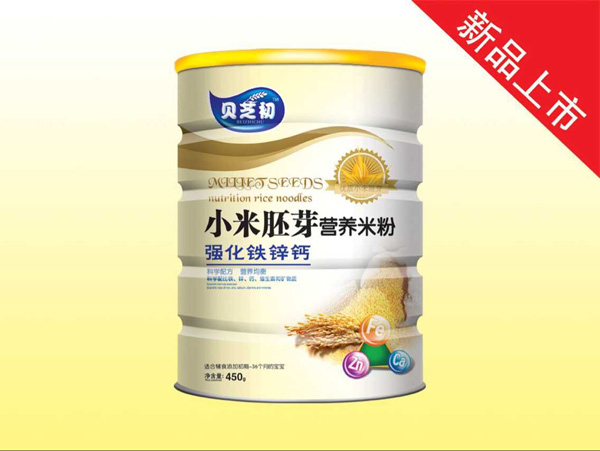 貝芝初強(qiáng)化鐵鋅鈣-小米胚芽營(yíng)養(yǎng)米粉聽(tīng)裝