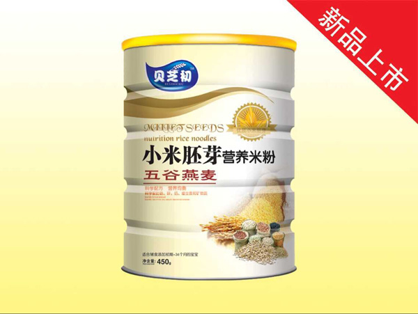 貝芝初五谷燕麥-小米胚芽營養(yǎng)米粉聽裝