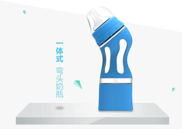 兔媽智能奶瓶側(cè)
