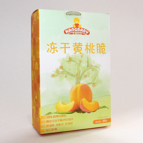 康貝多維凍干黃桃脆