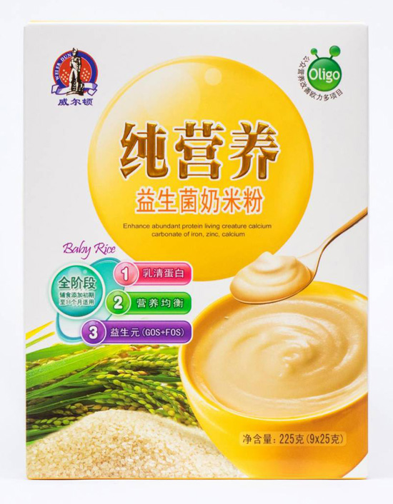 威爾頓225G純營(yíng)養(yǎng)益生菌奶米粉