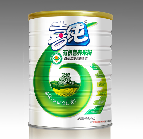 喜純益生元復合維生素有機營養(yǎng)米粉