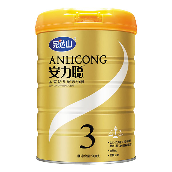 完達山安力聰金裝幼兒配方奶粉(3段)