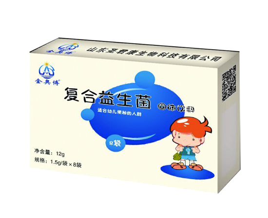 金奧博兒童復(fù)合益生菌8袋