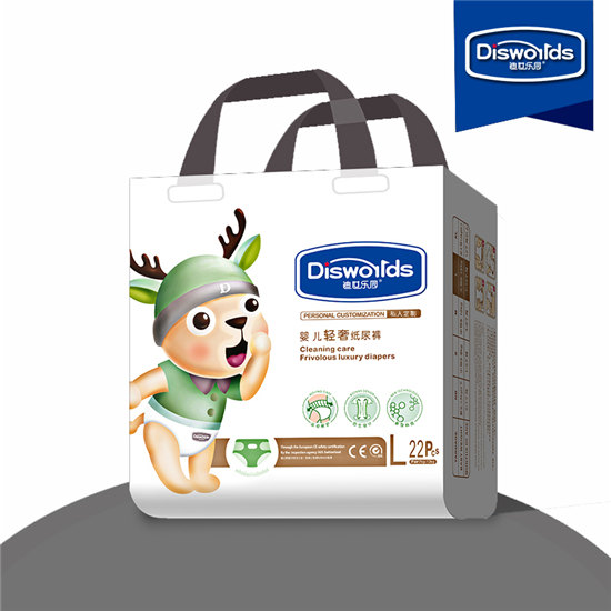 迪世樂園嬰兒輕奢紙尿褲L 22片