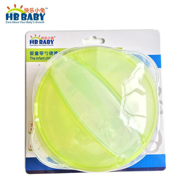 快樂(lè)小兔嬰兒便攜訓(xùn)練碗勺