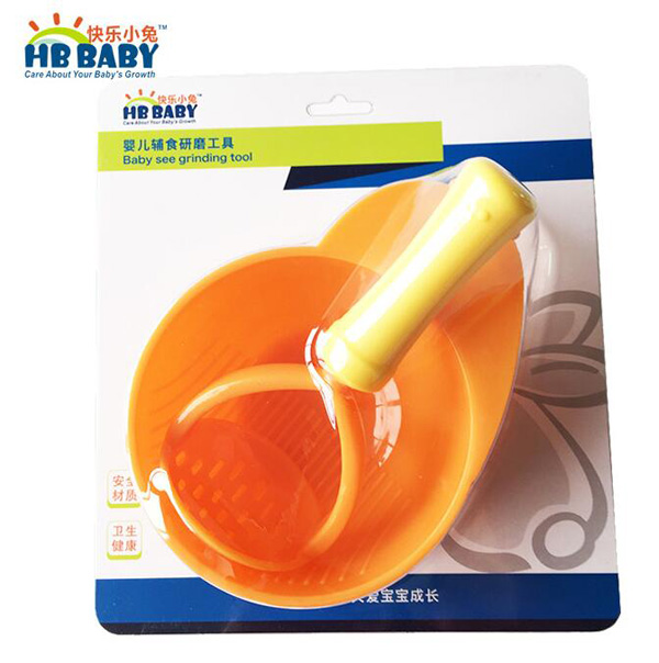 快樂(lè)小兔寶寶食物研磨器嬰兒研磨碗