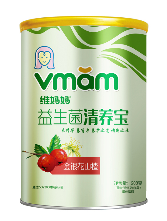 維媽媽金銀花山楂益生菌清養(yǎng)寶