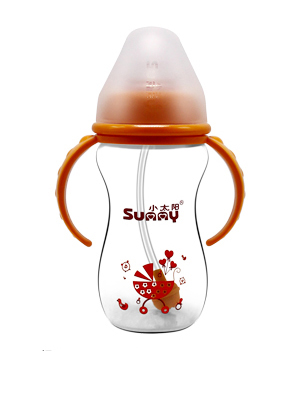 小太陽經(jīng)典型葫蘆型全自動奶瓶270ML