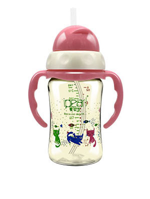 愛貝爾PPSU吸管型企鵝學(xué)飲杯240ML