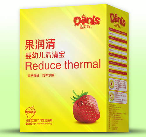 達尼斯果潤清草莓味盒裝