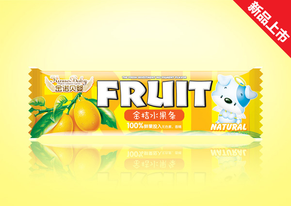 金諾貝嬰金桔水果條袋裝