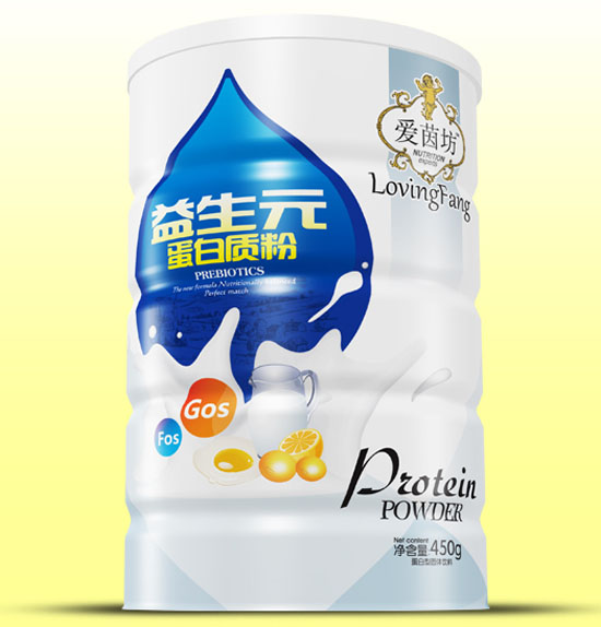 愛茵坊益生元蛋白質粉鐵聽450g