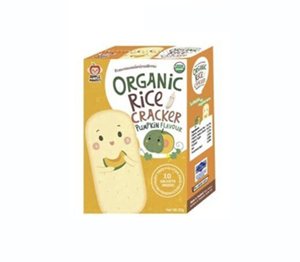 蘋果猴純天然磨牙米餅-南瓜味