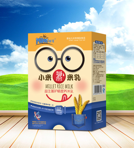 咪可益生菌護暢營養(yǎng)小米蒸米乳盒裝