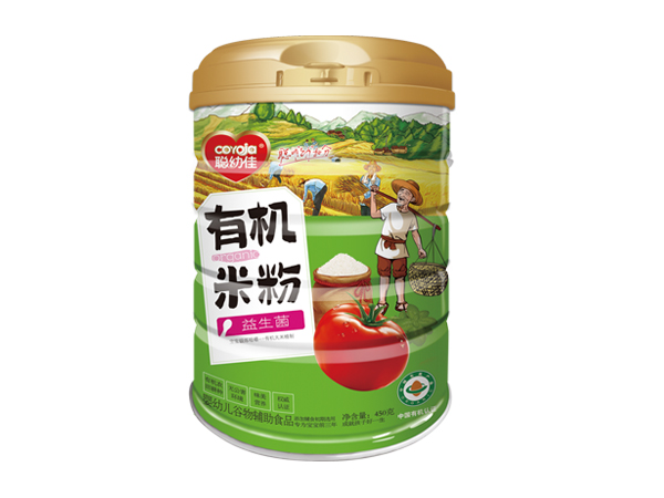 聰幼佳有機米粉-益生菌