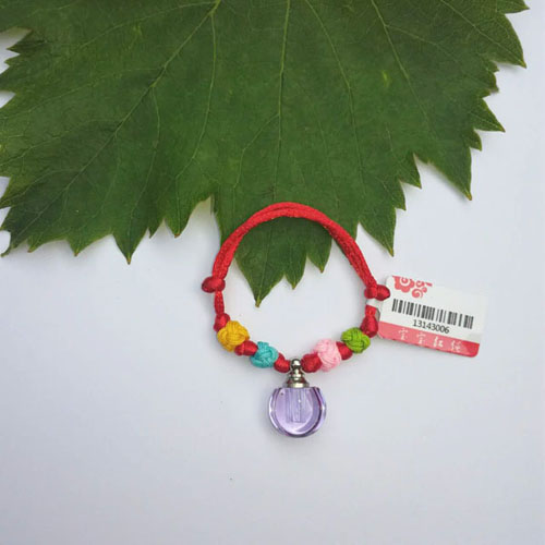 寶寶紅繩胎毛瓶-紫色