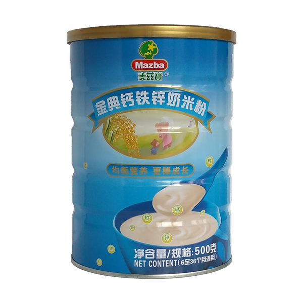 美茲寶金典鈣鐵鋅奶米粉500g.jpg 美茲寶金典鈣鐵鋅奶米粉500g.jpg