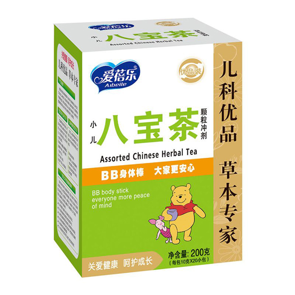 愛(ài)蓓樂(lè)小兒八寶茶顆粒沖劑
